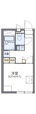 レオパレス瑞江Ⅱの間取り画像