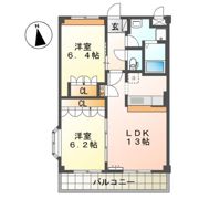 アルビレオA棟の間取り画像