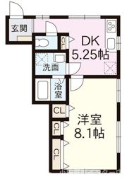 パラシオンCの間取り画像