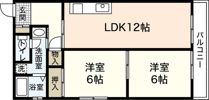 K1ハイム東雲の間取り画像