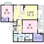 K’sアルカンシェルの間取り画像