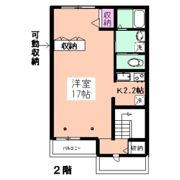 ジャルダン ドゥ 柿木の間取り画像