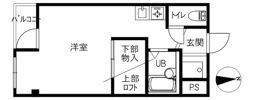 ハイツカメーリアⅡの間取り画像