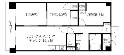 エステートシンの間取り画像