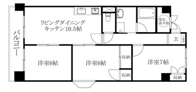 エステートシンの間取り画像
