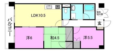 エステートシンの間取り画像