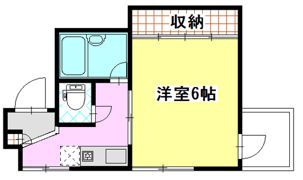 メゾン小町の間取り画像