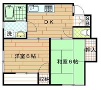 ルネサンスの間取り画像