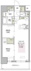 アーバネックス南森町WESTの間取り画像