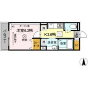 レフィナードの間取り画像