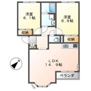 ハーモニー石井の間取り画像
