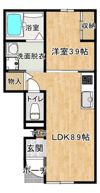 エルミタージュの間取り画像