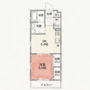 チャルテ高槻富田A棟の間取り画像