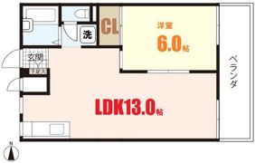 シャトーエスポワールの間取り画像