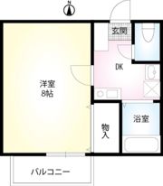 サンハウス壱番館の間取り画像