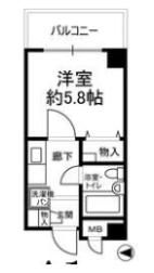 グランディール三津屋の間取り画像