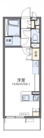 レオネクストリバーサイドⅡの間取り画像