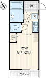 G・Aタウン上星川の間取り画像