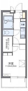 レオパレス瓦町の間取り画像