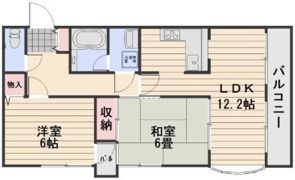 メゾン表町の間取り画像