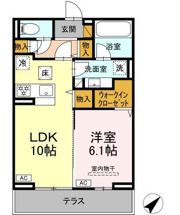 フレアⅡの間取り画像