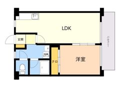 竹田ビルの間取り画像