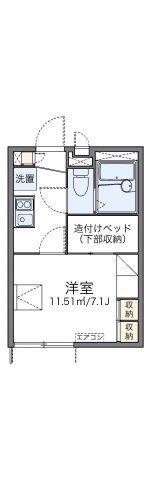 レオパレスSimple大今里の間取り画像