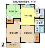 アイランズ嶋田の間取り画像