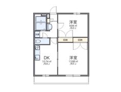レオパレスヴィヴェールの間取り画像
