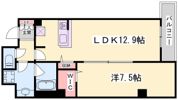 神戸海岸通 萬利Residenceの間取り画像