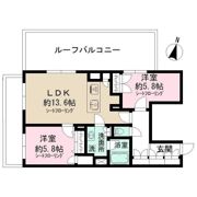 Admiral Himonyaの間取り画像