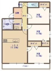 エポカ春江の間取り画像