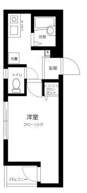 スカイガーデン南品川の間取り画像