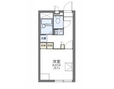 レオパレスパル北方Ⅰの間取り画像