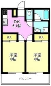 カーサ芝塚の間取り画像