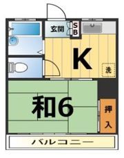 カメリアハイツの間取り画像
