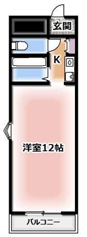 ロックブリッジハイツの間取り画像