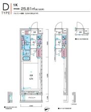 GENOVIA板橋東山町skygardenの間取り画像