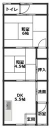 リーフィア新田の間取り画像