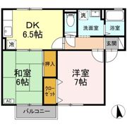 セジュール花岡の間取り画像