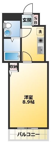 レイローズビルの間取り画像