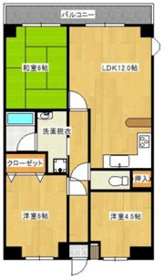 IOビルの間取り画像