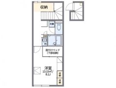 レオパレスR1の間取り画像