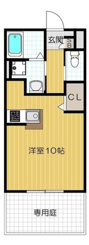プランギ私部の間取り画像