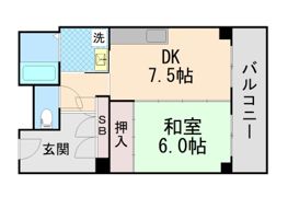 ベレーロ魚崎の間取り画像