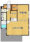 アーバンコート若園の間取り画像