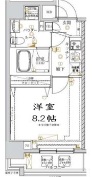 レガリス大塚の間取り画像