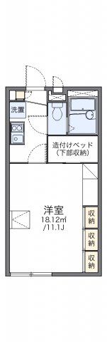 レオパレス慶の間取り画像