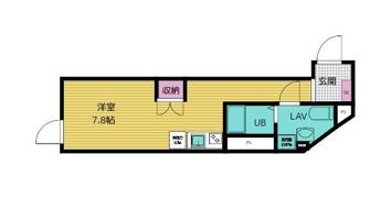 シャルム北千住の間取り画像