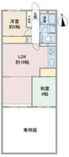 ドミール東山102号室の間取り画像